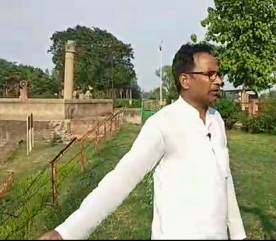 गुप्त सम्राट स्कन्दगुप्त की प्रचीन धरोहरों को बचाने हेतु तत्पर समाजसेवी ने लगाई गुहार