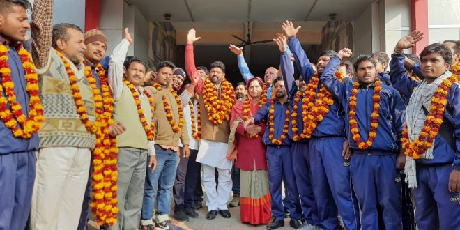 पर्यावरण जागरूकता की जम्मू से कन्याकुमारी की  7500 किलोमीटर की साहसिक यात्रा पूर्ण