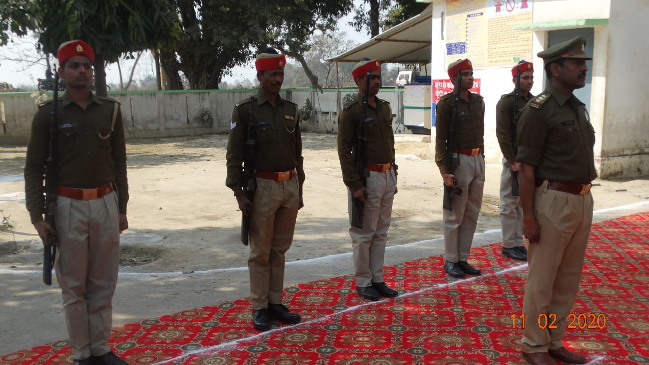 वार्षिक मुआयना ! कप्तान ने जंगीपुर थाने की देखी कार्यप्रणाली