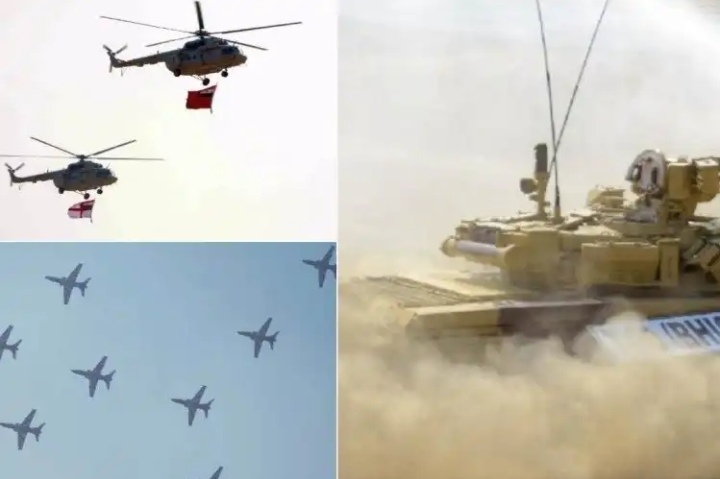 डिफेंस एक्सपो ! तेजस ने आसमान में लगाये गोते