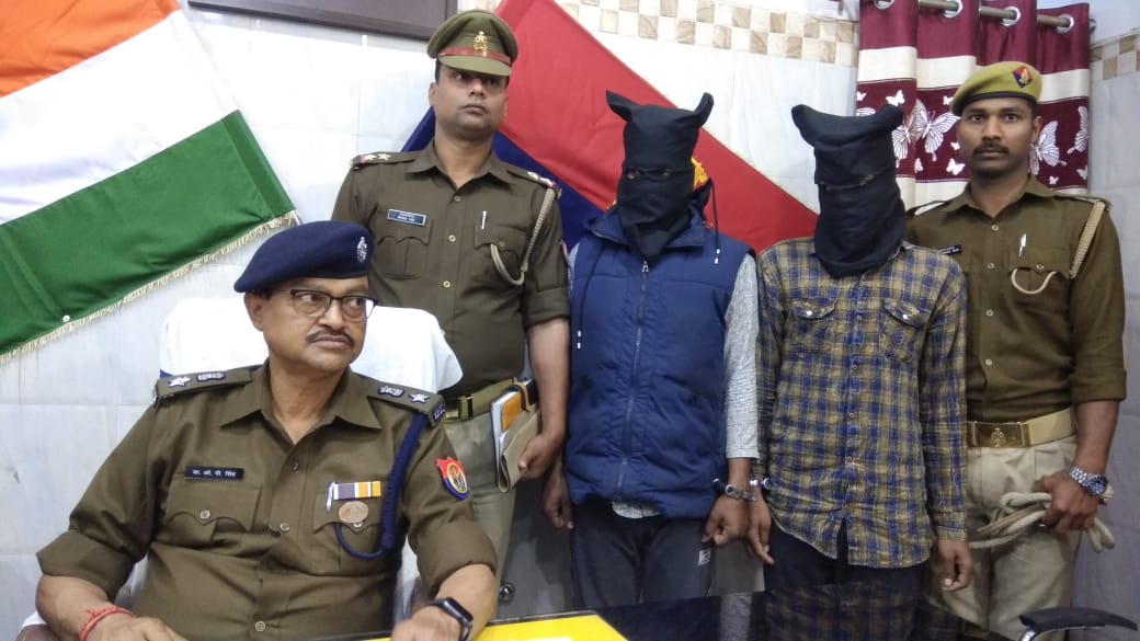 चोरी के छह वाहनों संग दो अन्तर्जनपदीय वाहन चोर गिरफ्तार