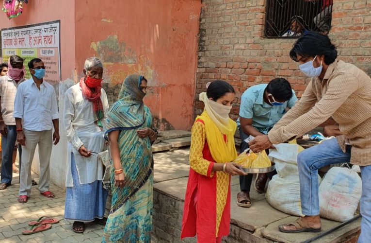 कर्मयोद्धाओं व दानवीरों के सहयोग से जरूरतमंदो को मिल रहा भोजन