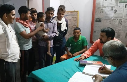 ग्रामीणों ने अपहरणकर्ता को दबोचा, पुलिस ने पहुंचाया हवालात