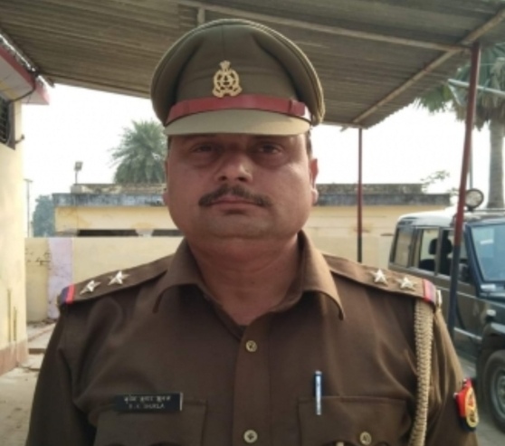 नोनहरा थानाध्यक्ष बृजेश शुक्ला का निधन