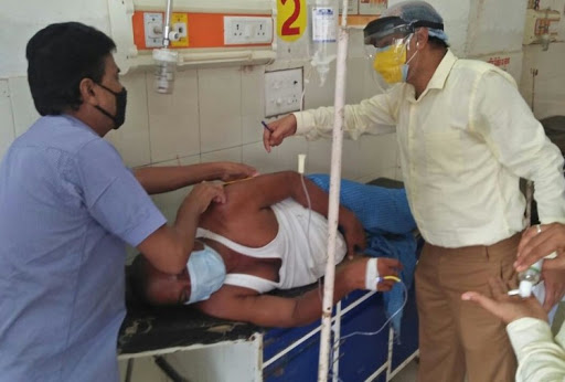 प्रधान पर फायर झोंक अपराधी फरार