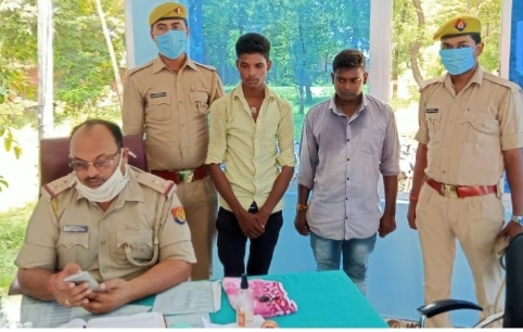 चोरी की बाइक संग दो गिरफ्तार, पहुंचे जेल