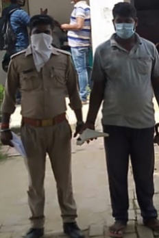 अवैध असलहे संग अभियुक्त गिरफ्तार