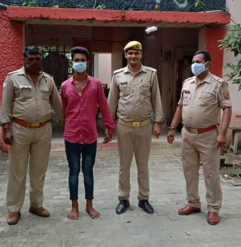 तमंचे संग अपराधी गिरफ्तार