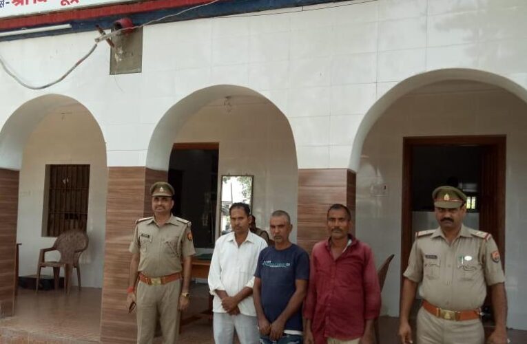 तीन पशु तस्कर चढ़े पुलिस के राडार पर, चार गाय बरामद
