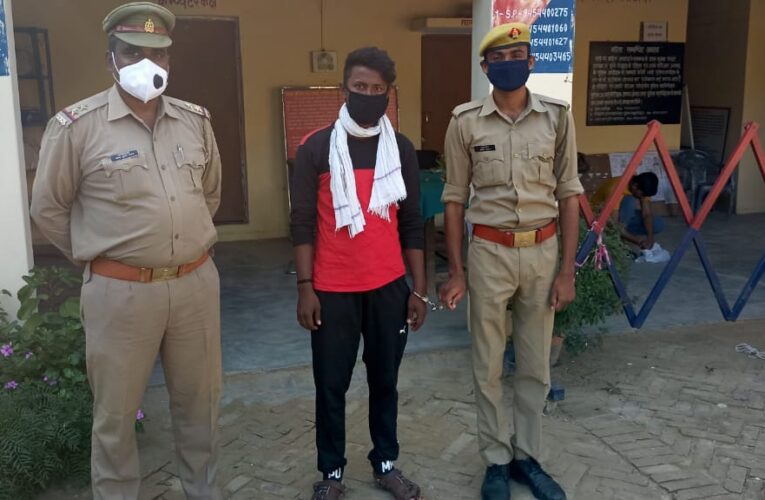 पाक्सो एक्ट का अभियुक्त गिरफ्तार