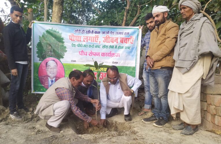 पर्यावरण संरक्षण सुदृढ़ बनाने का अनुठा प्रयास, पुत्री की शादी से पूर्व रोपे फलदार वृक्ष.रिश्तेदारों को बांटे पौधे