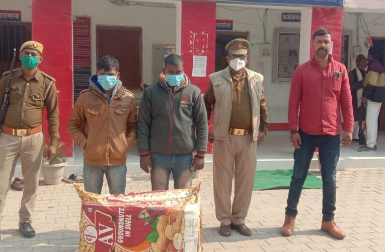 अवैध शराब संग दो तस्कर गिरफ्तार