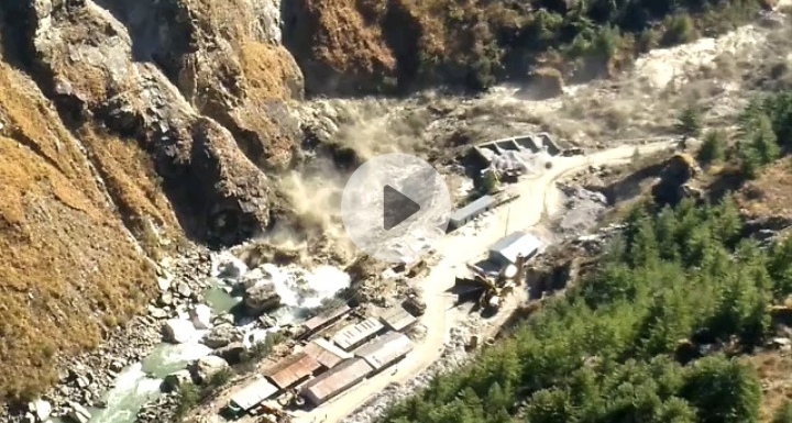 आपदा! उत्तराखंड में ग्लेशियर टूटने से भारी तबाही