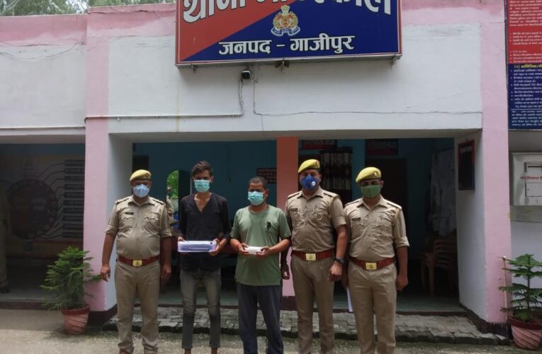 अवैध तमंचे के साथ दो अभियुक्त गिरफ्तार