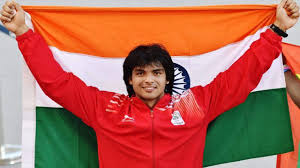 एथलीट नीरज चोपड़ा ने जीता स्वर्ण पदक