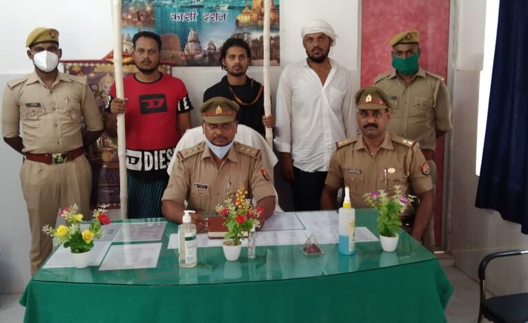 जानलेवा हमले के तीन आरोपी पहुंचे हवालात