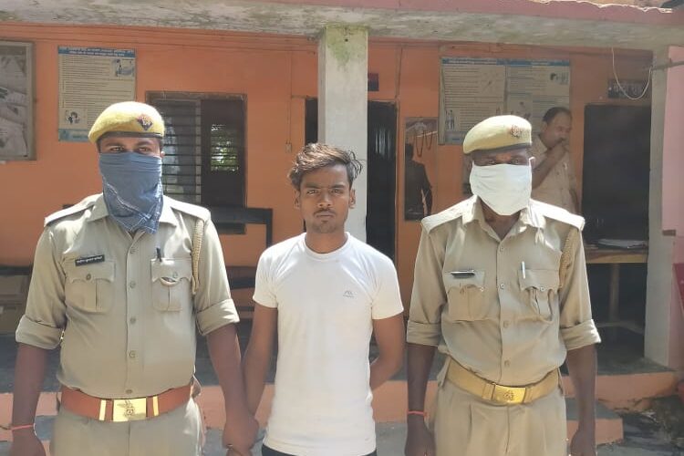 पाक्सो एक्ट का वांछित अभियुक्त गिरफ्तार