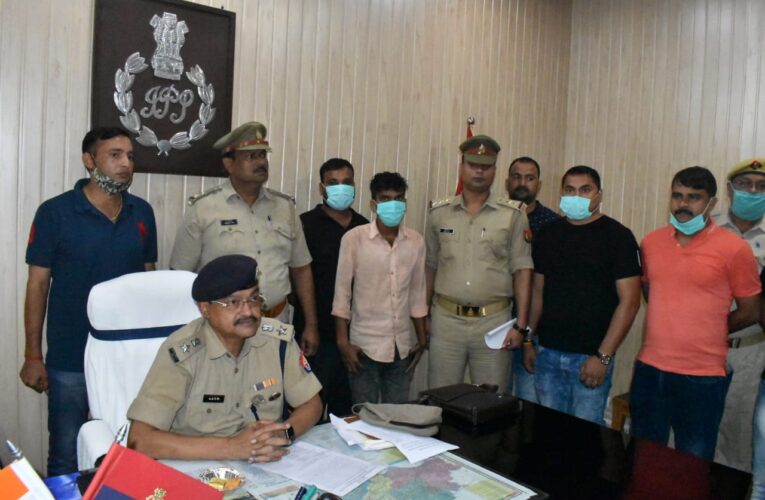 चोरी के तीन ट्रैक्टर, एक बाइक व तमंचे संग दो अभियुक्त गिरफ्तार