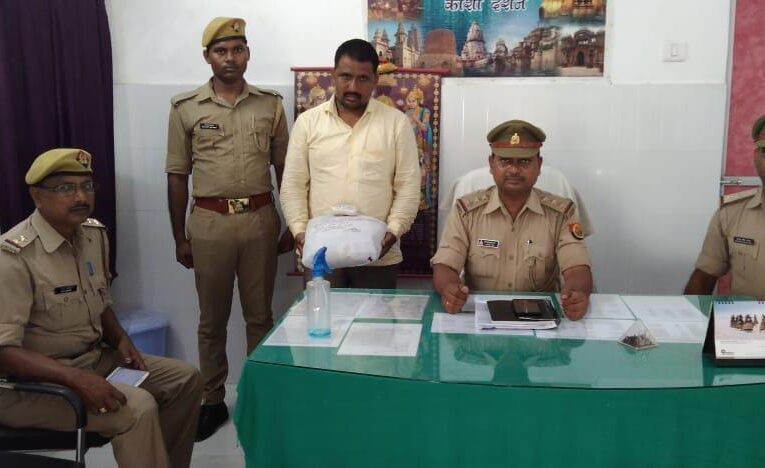 अवैध गांजे संग तस्कर गिरफ्तार