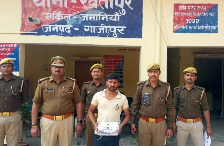 शातिर अपराधी तमंचे संग गिरफ्तार