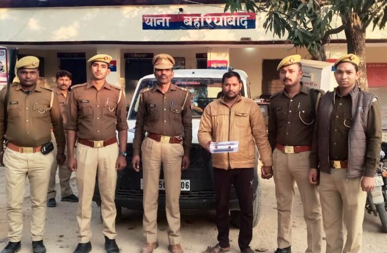 लूट की स्कार्पियो समेत लूटेरा गिरफ्तार