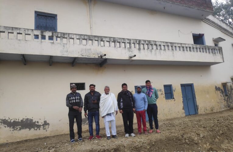 मिशाल ! भाजपा कार्यकर्ता ने अपनी जमीन देकर बनवाया चकरोड