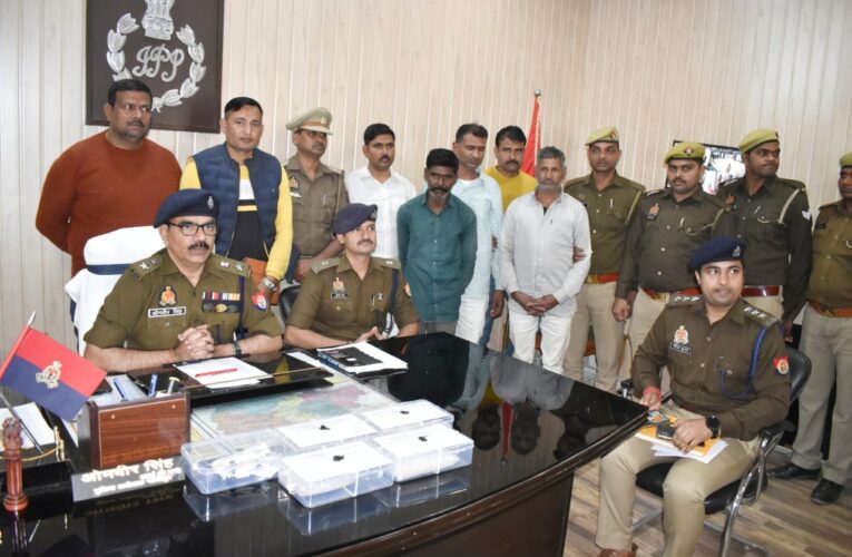 एक करोड़ सत्तर लाख रुपए की नाजायज हेरोइन संग चार तस्कर गिरफ्तार 