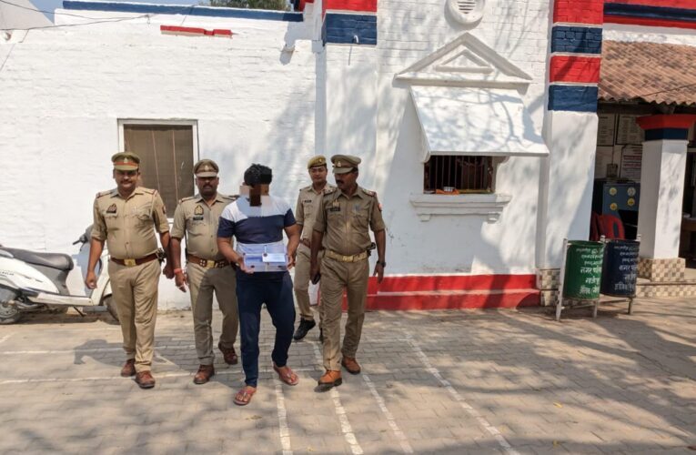 दस हजार का इनामियां वांछित गैंगस्टर गिरफ्तार