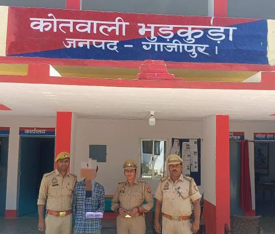 अवैध असलहे संग अभियुक्त गिरफ्तार