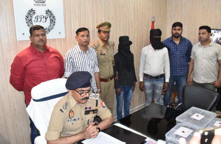 अवैध तमंचा फैक्ट्री का भंडाफोड़, दो निर्माण कर्ता गिरफ्तार