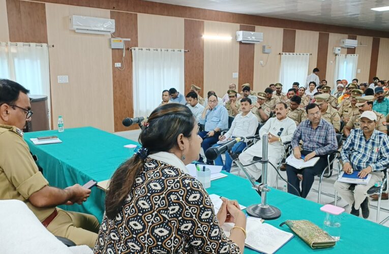 बकरीद व श्रावण माह की कांवर यात्रा को सकुशल सम्पन्न कराने के लिए दिये निर्देश 