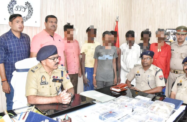 अंतरप्रांतीय कच्छा बनियान गिरोह के 13 अभियुक्त गिरफ्तार, माल व नकदी बरामद