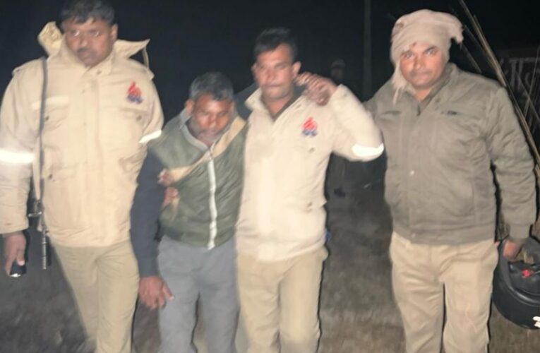 मुठभेड़ में दो घायल सहित पांच अभियुक्त गिरफ्तार