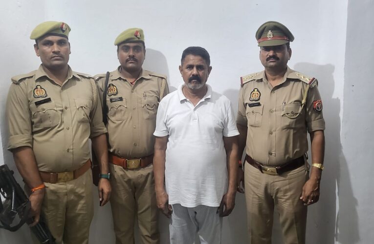 मुख्तार अंसारी गैंग का इनामियां अभियुक्त गिरफ्तार 