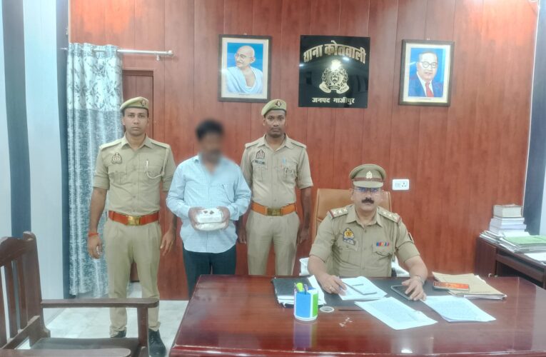 चौवन लाख रुपए की हेरोइन संग तस्कर गिरफ्तार