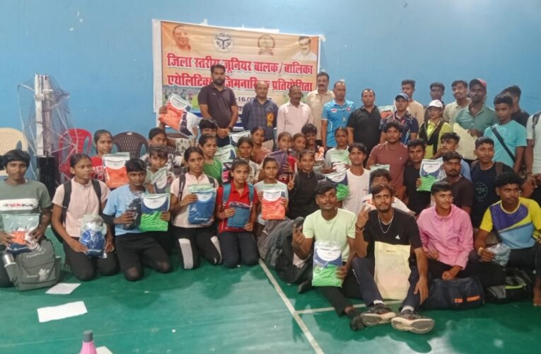 एथलेटिक्स व जिमनास्टिक्स में प्रतिभागियों ने दिखाया दमखम