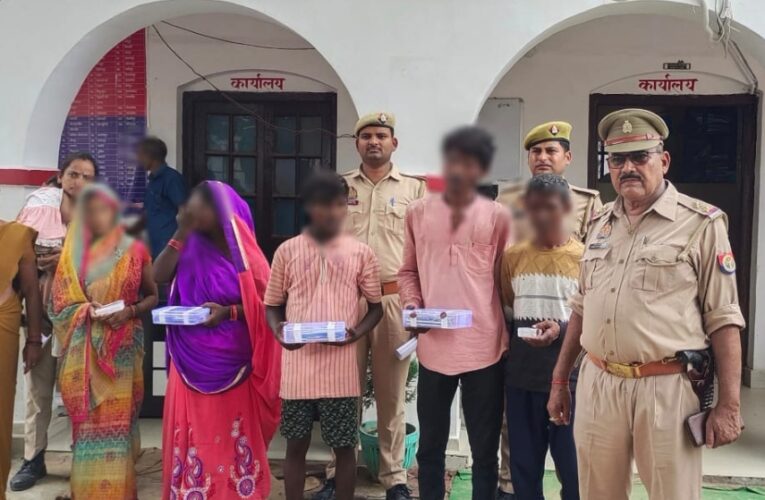 दो अभियुक्ताओं, दो बाल अपचारी सहित सात चोर गिरफ्तार 