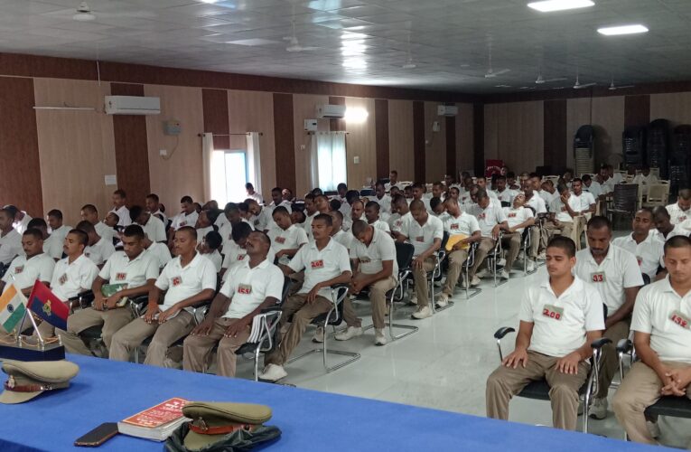 प्रशिक्षु आरक्षियों के मानसिक उत्थान हेतु तीन दिवसीय कार्यशाला सम्पन्न 