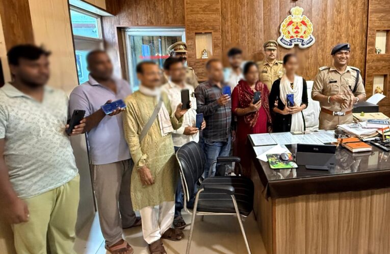 खोए मोबाइल फोन पाकर झूमे मोबाइल धारक