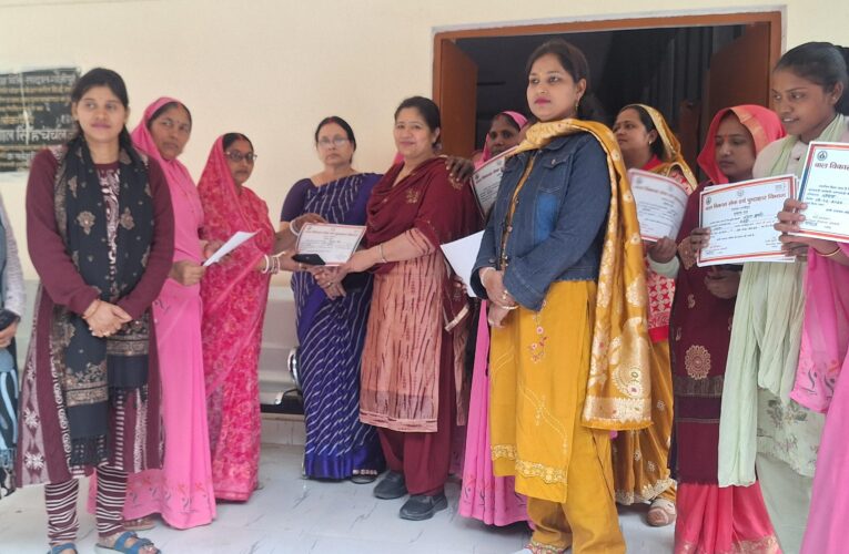 आंगनवाड़ियों का तीन दिवसीय प्रशिक्षण सम्पन्न 