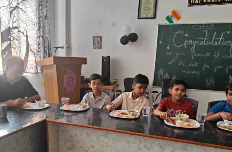 न्यू होराइजन एकेडमी में सम्पन्न हुआ छात्रों का विदाई समारोह 