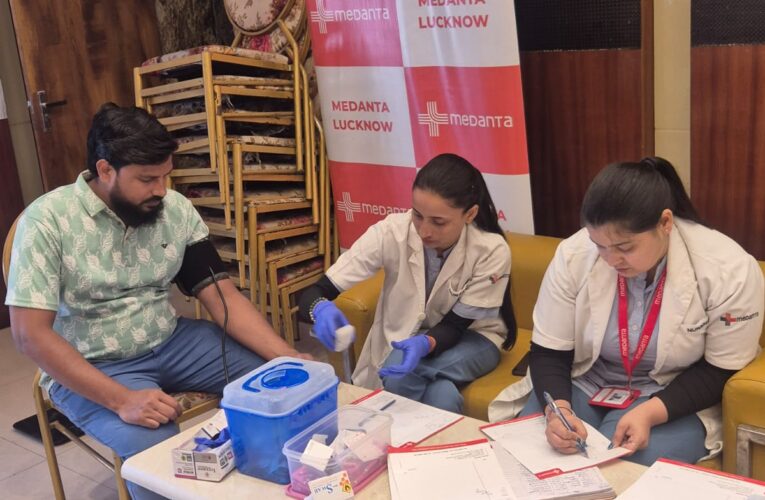 मेदांता ग्रुप का फ्री चेकअप कैंप संपन्न