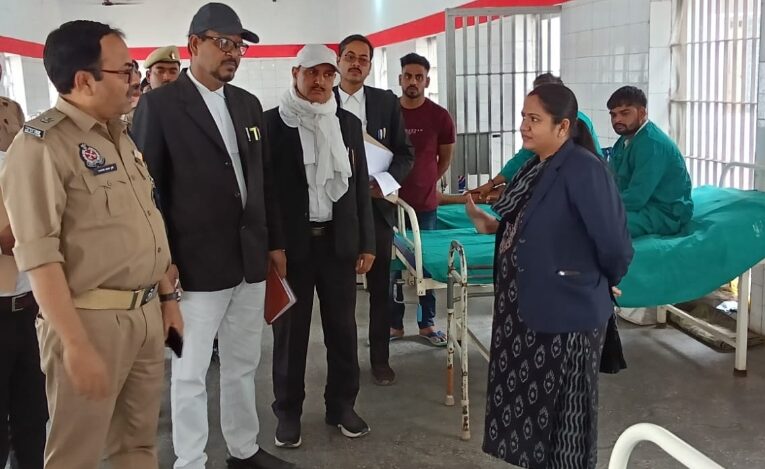 जिला कारागार का हुआ औचक निरीक्षण 