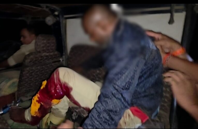 पचास हजार का इनामियां वांछित अपराधी मुठभेड़ में घायलावस्था में गिरफ्तार 