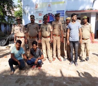 अवैध अंग्रेजी शराब संग दो अन्तर्राज्यीय तस्कर गिरफ्तार