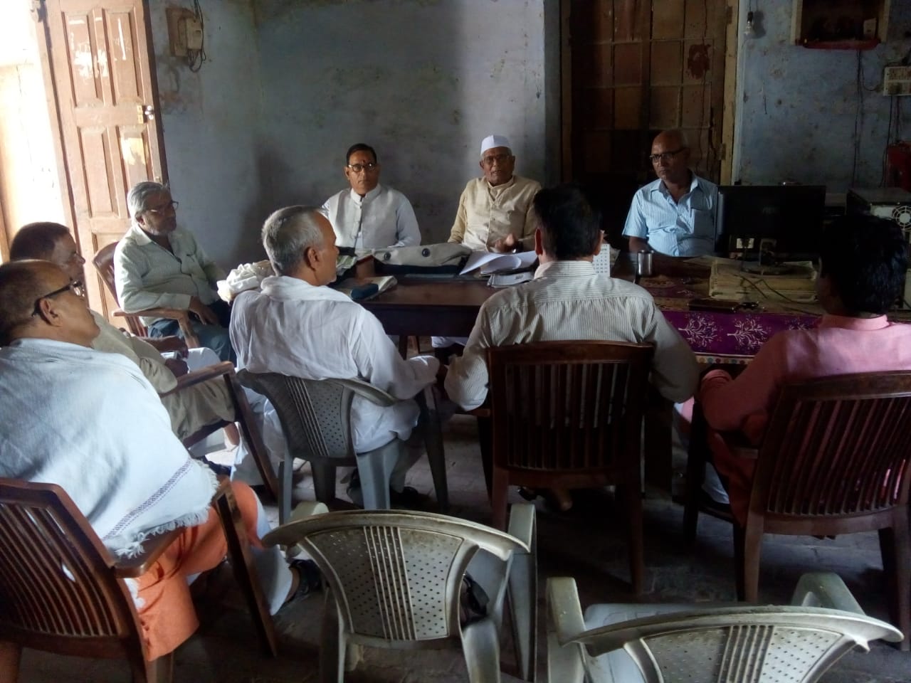 श्रद्धांजलि !ग्रामीण पत्रकार एसोसिएशन उ०प्र० के प्रान्तीय उपाध्यक्ष के निधन पर आयोजित हुई शोक सभा