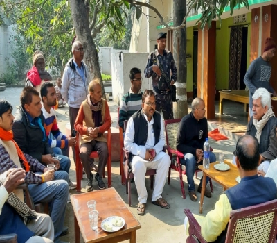 पितृ शोक! केंद्रीय सहकारिता मंत्री के सचिव के निवास पहुंच मनोज सिन्हा ने व्यक्त किया शोक संवेदना