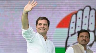 जन आकांक्षा रैली में राहुल गांधी ने ठोंकी ताल, नोटबंदी को बताया दुनिया का सबसे बड़ा घोटाला