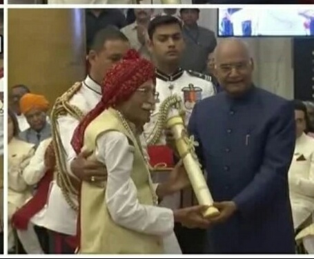 पद्म पुरस्कार ! खेल प्रतिभाओं का राष्ट्रपति ने किया सम्मानित