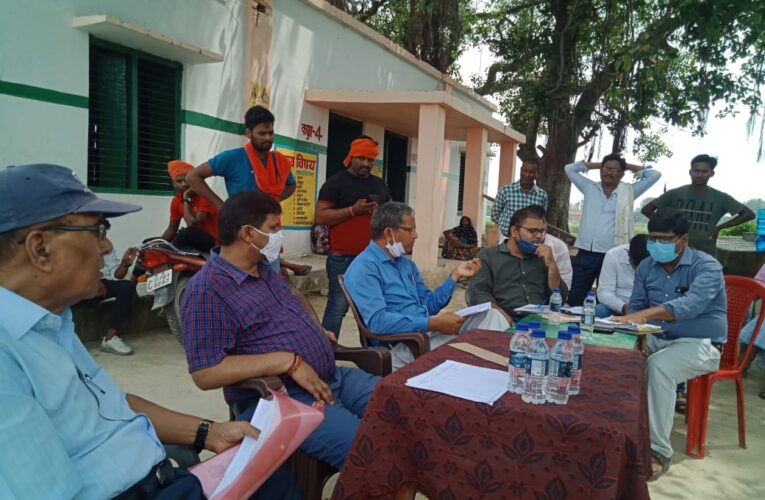 संयुक्त विकास आयुक्त ने किया गांव के विकास कार्यों का भौतिक सत्यापन 
